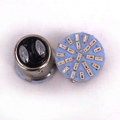 Car Automobile Parts Super White Turn Signal Lamp 1206 SMD 1157 BAY15D 22 smd 3014 SMD Tail Rear Light Park Light Bulb