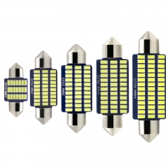 High quality auto bulb c5w led 3014 21 30 33 36 42SMD festoon led 31mm 36mm 39mm 41mm 44mm car led light interior