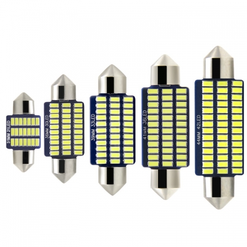 High quality auto bulb c5w led 3014 21 30 33 36 42SMD festoon led 31mm 36mm 39mm 41mm 44mm car led light interior
