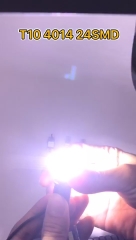 T10 4014 24SMD Auto Canbus Width Lamps 12-24V Car Interior Dome Light Bulb White 350LM Reverse Light Led