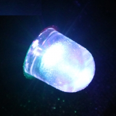 Dc12V T10 W5W Car Interior Reading Lamp Bulbs Colorful Clearance Width Light Side Turn Light 1SMD Led T10 RGB