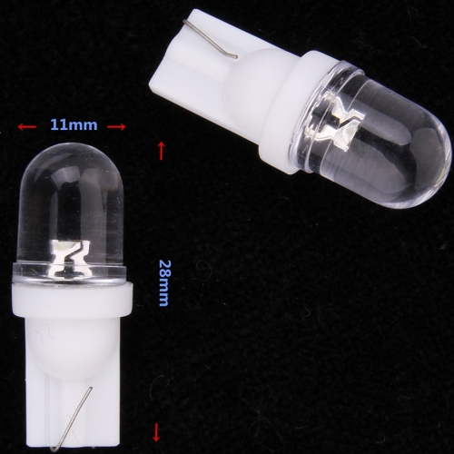 T10 1SMD Wedge Led Bulb W5W License Plate Lights Door light Reading Light DC 12V Car Interior Lamp