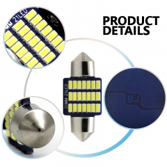 High quality auto bulb c5w led 3014 21 30 33 36 42SMD festoon led 31mm 36mm 39mm 41mm 44mm car led light interior