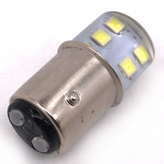 1157 BAY15D 2835 SMD 12 LED Car Signal Light White Red Yellow Brake Light Corner Silicone Parking Bulb 1157 p21/5w 2W Led