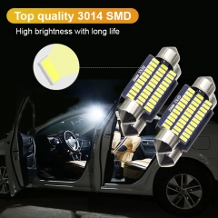 High quality auto bulb c5w led 3014 21 30 33 36 42SMD festoon led 31mm 36mm 39mm 41mm 44mm car led light interior