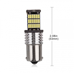 1156 4014 45SMD Led Brake Tail Light Bulb DC12V BA15S P21W Canbus No Error Automotive Led Bulbs 1156