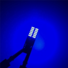 T10 4014 24SMD Auto Canbus Width Lamps 12-24V Car Interior Dome Light Bulb White 350LM Reverse Light Led