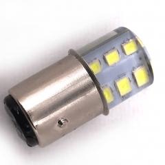 1157 BAY15D 2835 SMD 12 LED Car Signal Light White Red Yellow Brake Light Corner Silicone Parking Bulb 1157 p21/5w 2W Led