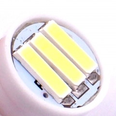 T10 W5W 7020 3SMD Car Backup Reverse Lamps 6500K DC12V Motorcycles Turn Signal Lamps T10 Light Bulb