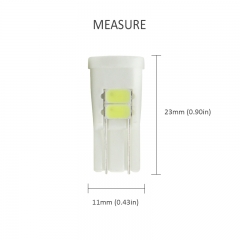 Big manufacturer Base ceramic led t10 5730 6 smd light car