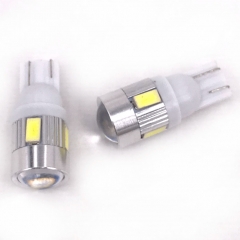 T10 168 194 Car Wedge Side Bulbs White 6000K Auto Dome Door Map Lights 5630 6SMD 10SMD 6 Smd DC12V T10 W5W Led