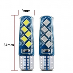High quality led auto lighting T10 led canbus 3030 10smd chip License Plate Light