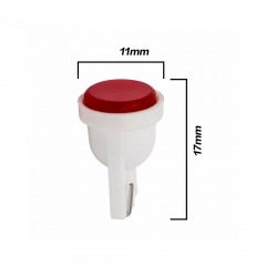 T10 White W5W Ceramic DC12V License Plate Lamp Car Interior LED Wedge Door Instrument Side Bulb Car Light Source T10 COB Led