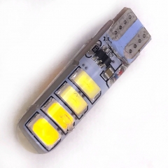 T10 W5W Car Lamp Bulb 8 LED Auto Interior Side Light Silica Gel 5630 SMD DC12V Strobe Warning Lights 168 501 194 Light bulb
