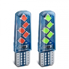 High quality led auto lighting T10 led canbus 3030 10smd chip License Plate Light