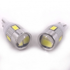 T10 168 194 Car Wedge Side Bulbs White 6000K Auto Dome Door Map Lights 5630 6SMD 10SMD 6 Smd DC12V T10 W5W Led