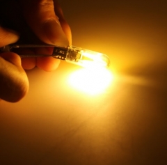 New High temperature resistance COB filament bulb glass lamp canbus tungsten T10 led light