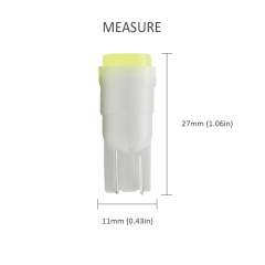 OEM t10 led ceramic base high power 1.5W COB led car lights