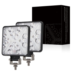 4inch Square LED Light Bar led working light Strobe 12v 24v for tractor Headlight Led Offroad 4X4 LED car Accessories