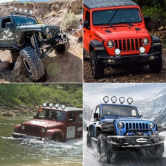 4inch Round LED Light Bar led working light Strobe 12v 24v for tractor Headlight Led Offroad 4X4 LED car Accessories