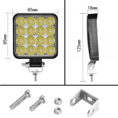 led work light bar 48W led light bar 4x4 accessories off road for truck 4WD ATV UTV SUV led bar offroad 12V 24V fog light