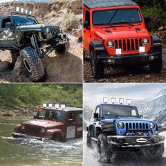 4inch Square LED Light Bar led working light Strobe 12v 24v for tractor Headlight Led Offroad 4X4 LED car Accessories