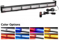 6 COB LED 13 Flashing Strobing Modes High Intensity Law Enforcement Traffic Advisor Emergency Hazard Warning Vehicle Strobe Light Bar Kit. 216W 21600LUM Bright Linear LED Strobe Signal Light Bar