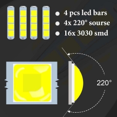 3030 chips led P21W ba15s car light S25 1156 auto vehicle reverse turning signal bulb lamp DRL white 6000K 12v 24v