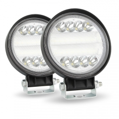 4inch Round LED Light Bar led working light Strobe 12v 24v for tractor Headlight Led Offroad 4X4 LED car Accessories