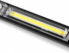 6 COB LED 13 Flashing Strobing Modes High Intensity Law Enforcement Traffic Advisor Emergency Hazard Warning Vehicle Strobe Light Bar Kit. 216W 21600LUM Bright Linear LED Strobe Signal Light Bar