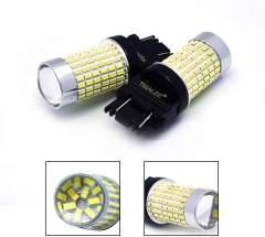LED Reverse Lights, 1400 Lumens Polarity Free Car Brake Light 3056 3156 3057 3157 LED Bulbs With Projectors for Backup Reverse Lights