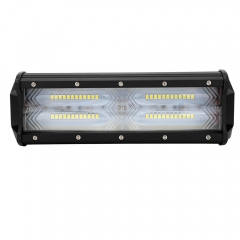 Super Bright truck Led Lights 3 Row 4D Len spot beam Led Light Bar Triple Row 72w 144w Led Light bar