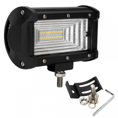 Best selling in Amazon Flood double row Emark led bars pods 5inch 72w led work light bars waterproof IP67