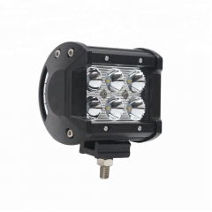 4 Inch Cree Chip 18W Waterproof Fog Light Offroad 4x4 Dual Row LED Light Bar