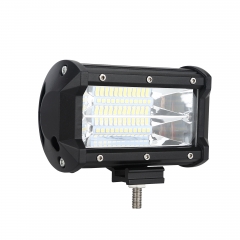 5inch 72w led bar amber double row spot Driving Fog Led Off Road Lights for Trucks Jeep ATV UTV SUV Boat Marine