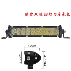 Hot selling double row slim quality led light bar for car offroad 12v 24v 9inch led light bar 60W 120W 180W 240W 300W