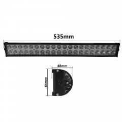 TSIALEE Hot selling led bar backlight 22 inch offroad 4x4 car truck curved led light bar spot flood combo 12v 24v auto lighting