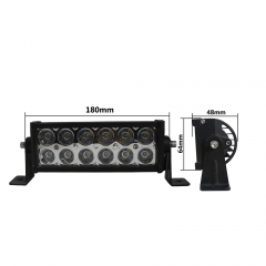 super slim barra led 4x4 straight super bright sin no screw dual row car led light bar 36W 72w 120w 180w 240w 288w 300w