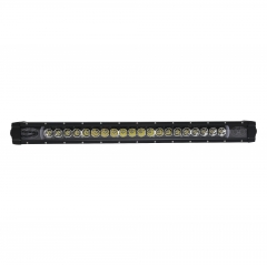 100w 20LED 30V auto light led light bar with single row spot beam for universal car boat
