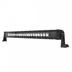 100w 20LED 30V auto light led light bar with single row spot beam for universal car boat