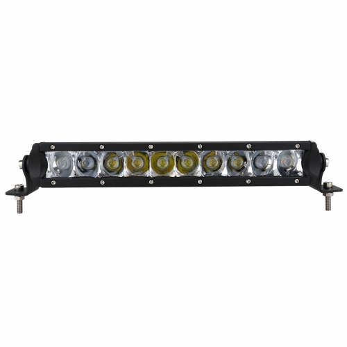 High quality 30w small curved straight led light bar with high intensity led spot beam for offroad tractor truck agricuture