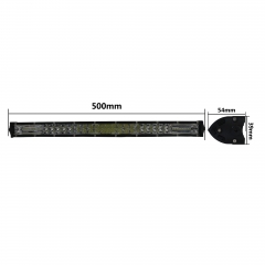 4wd led light bar slim 180w led bar 21 inch backlight 2021 new model white 6000k light bars trucks led offroad double row