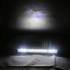 Yellow white 120w led light bar 2 rows led bar 120w 15inch 12v 24v bar led offroad atv utv tractor truck waterproof