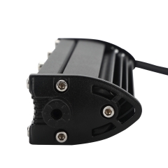 Hot selling single row led light bar 3d spot led 18w yellow straight slim mini9inch led light bars off road lights 4x4