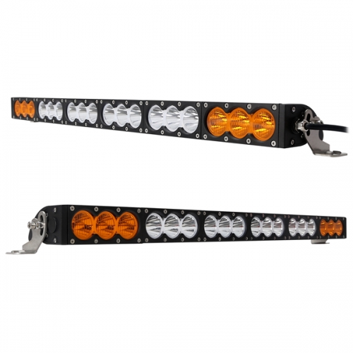 TSIALEE Most popular high quality 10W CRE-E atv light 180w 4x4 120w slim single row led light bar white amber spot flood combo