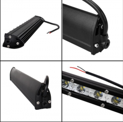 TSIALEE car part head lamp single row slim offroad led light bar for truck car motorcycle