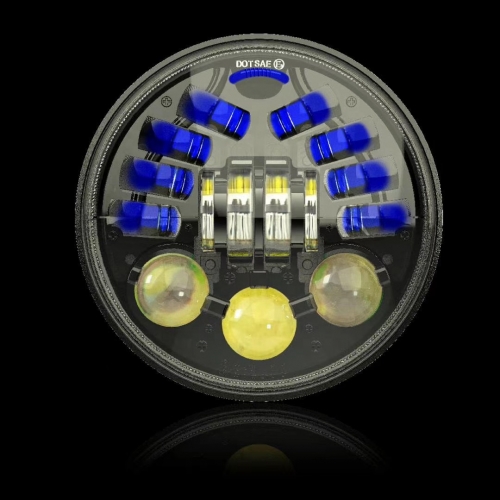 OEM5.75inch headlight for Har ley led headlight 5.75inch round motorcycle auto parts 5.75inch round led