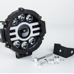 High quality 7 inch led work light 60w driving lights truck drl white 6000K IP67 12volts offroad worklamp