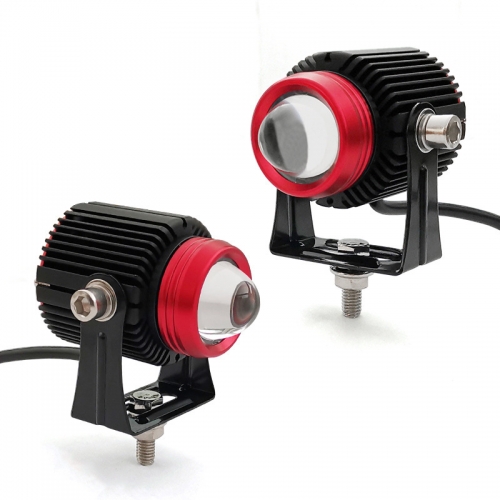 Mini Light 10D Lens Led Work Light 6000K White 3500K Yellow Driving Fog Lights Spotlight Car Truck OffRoad Motorcycle 12V 24V