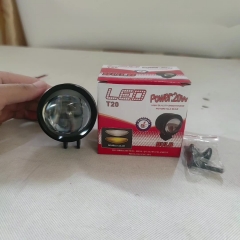2021 new arrival cheapest super bright mini led driving light 2inchs dual color motorcycle fog lights headlamp 20W white yellow
